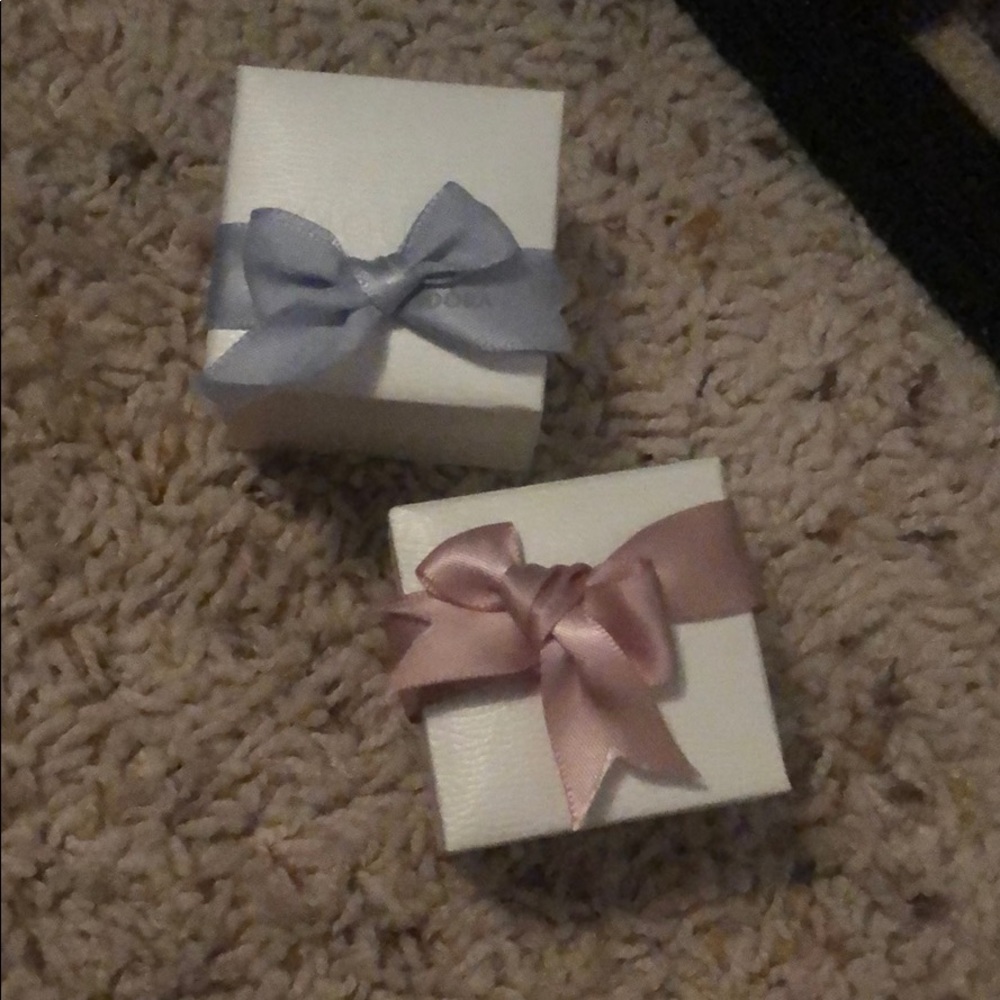 Pandora Charm Boxes with Ribbons